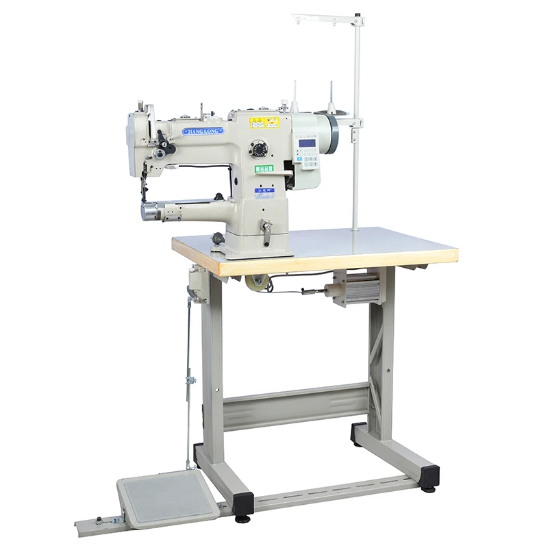 246D-2A cylinderbed column direct drive single needle lock stitch large hook lockstitch sewing machine heavy duty