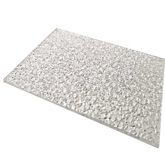 PC embossed Sheet in different color