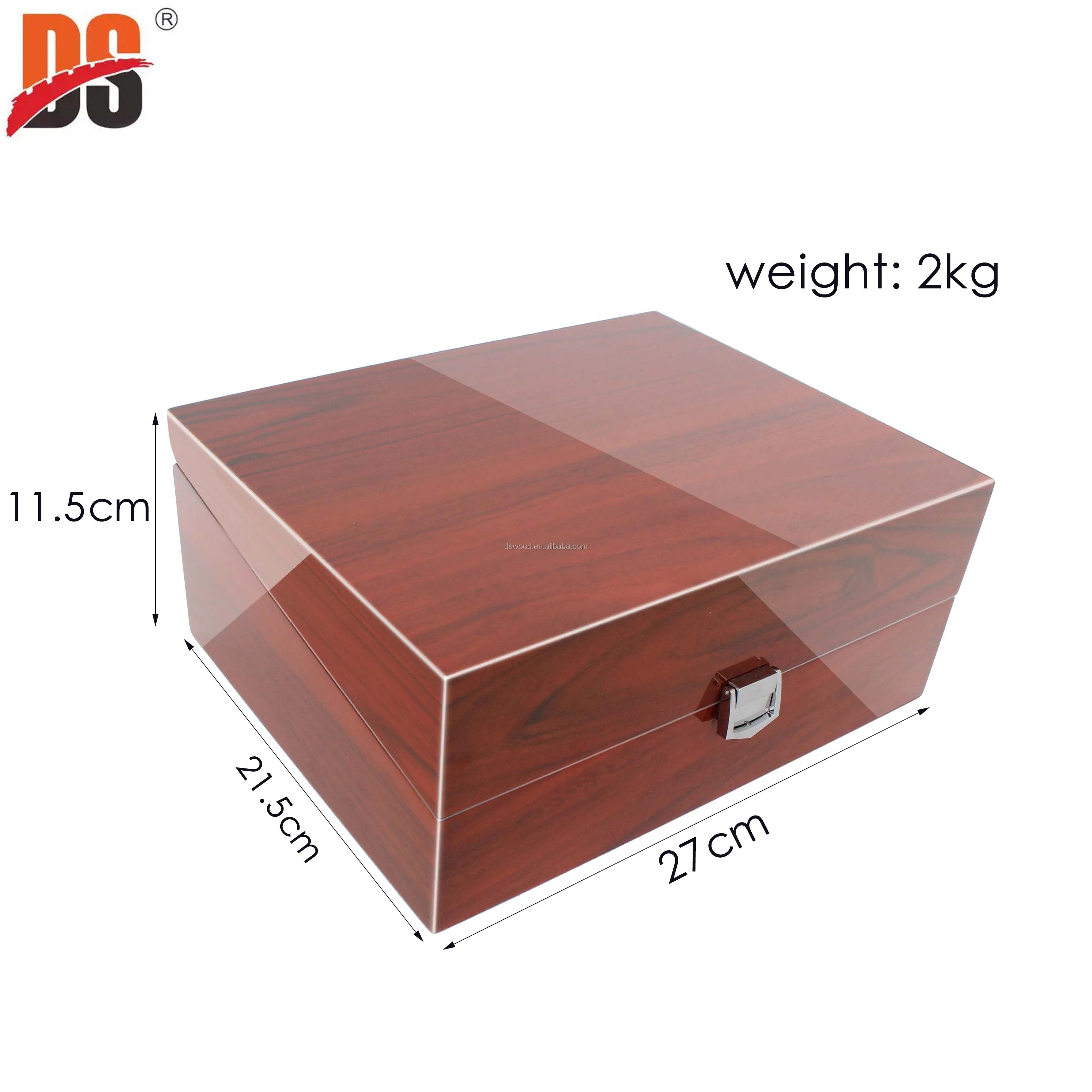 luxury wood lacquer packaging velvet custom bracelet box christmas wooden jewelry box