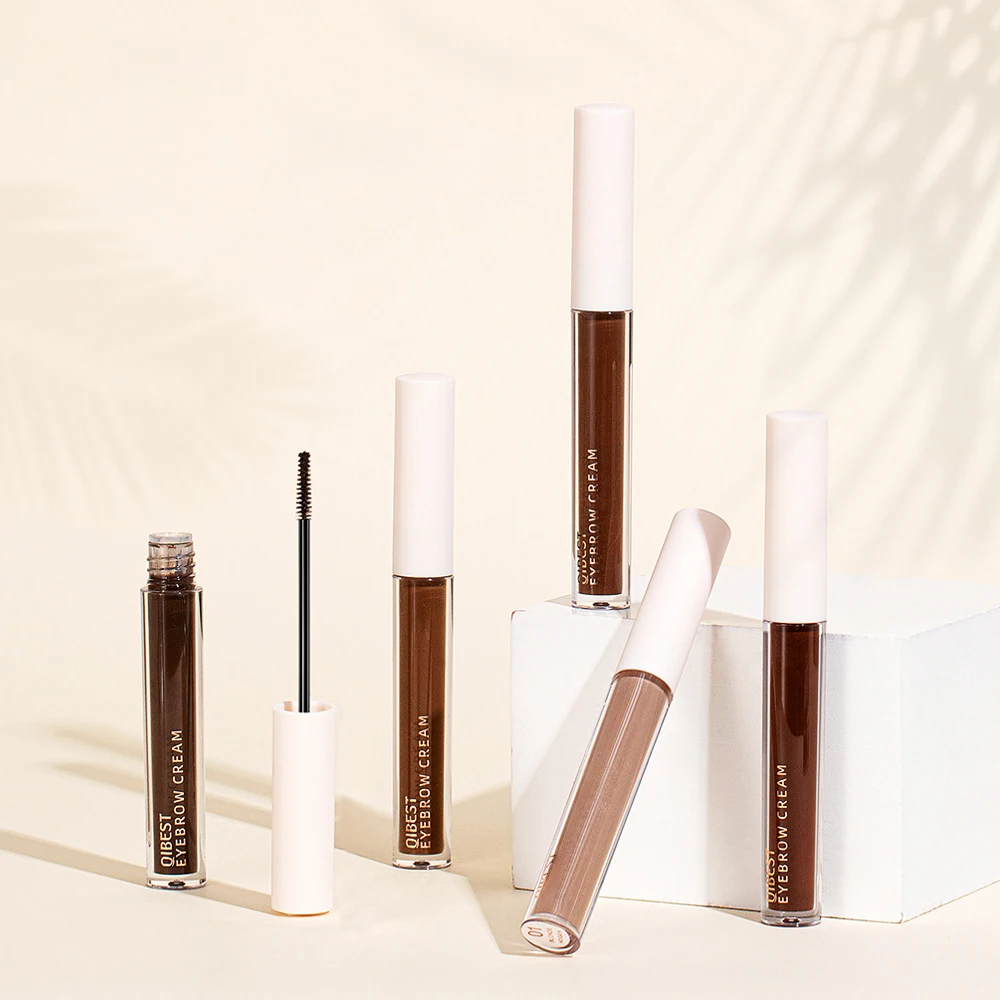 Private Label  Eyebrow Gel Waterproof Transparent Eyebrow & Eyelash Fixed Gel Long Lasting  Natural Brow Clear Eyebrow Gel