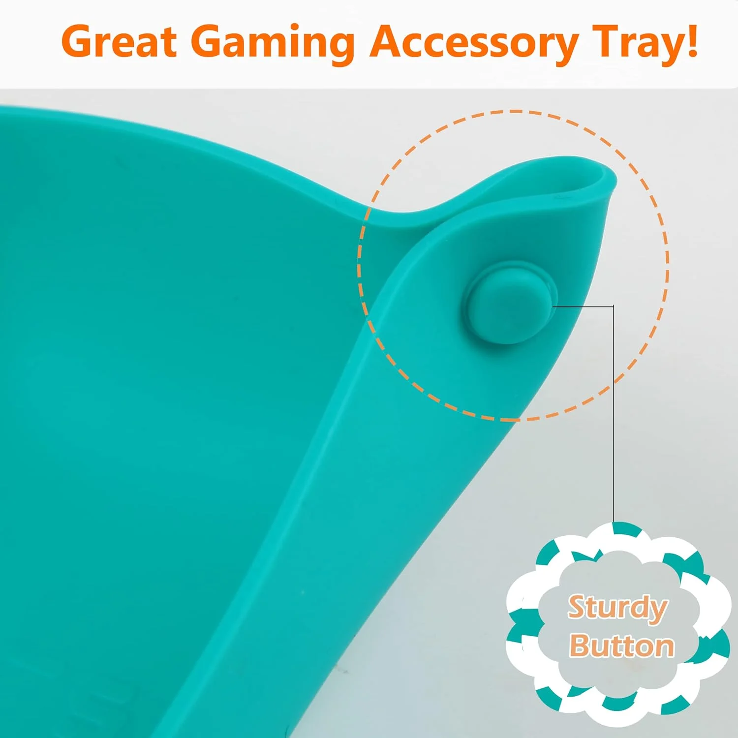 Silicone Collapsible Board Game Storage Bowl, Portable Folding Tray Accessory Holds Tabletop Bits, Dices for Party Game