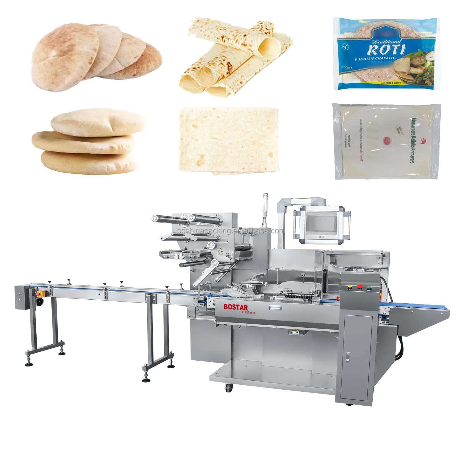 Food Paper Cup Bar Soap Biscuit Rotary Flowpack auto bagger automatic continuous film bag filling and sealing packaging machine