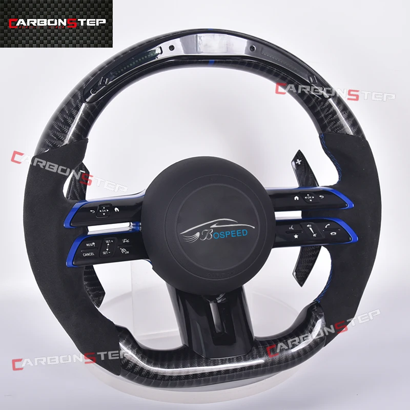 Fit For Mercedes Benz AMG GT W205 W204 C63 G63 W213 W223 W206 G500 A45 Carbon Fiber Steering Wheel