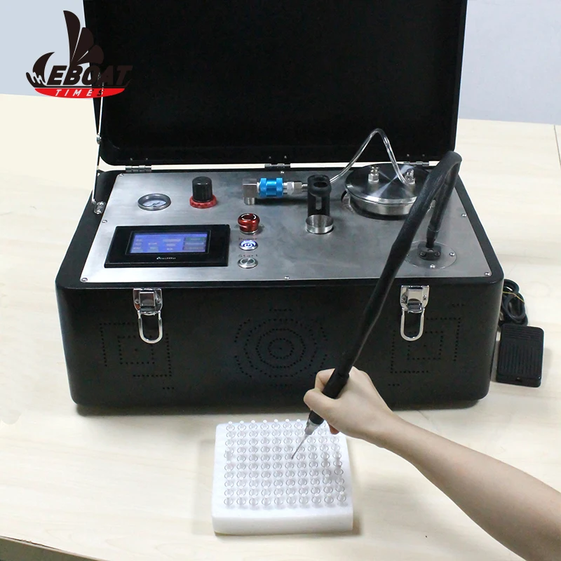 EboatTimes F1 micro dosing fully automatic ivd reagent tube filling machine