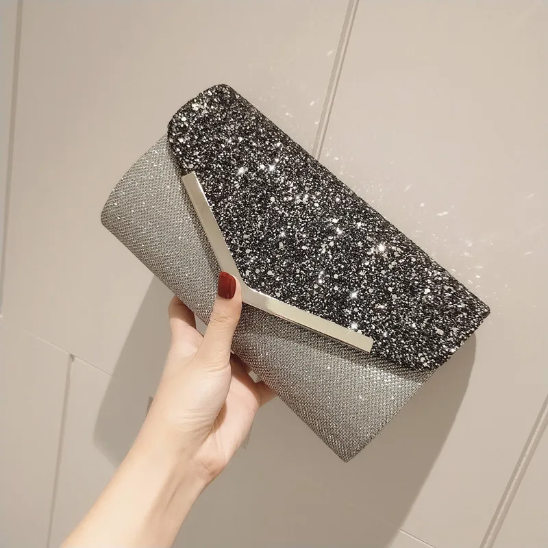 
Low Price Fashion Shiny Rhinestones Woman Handbags Mini Shoulder Crossbody Clutch Evening Bags Ladies 