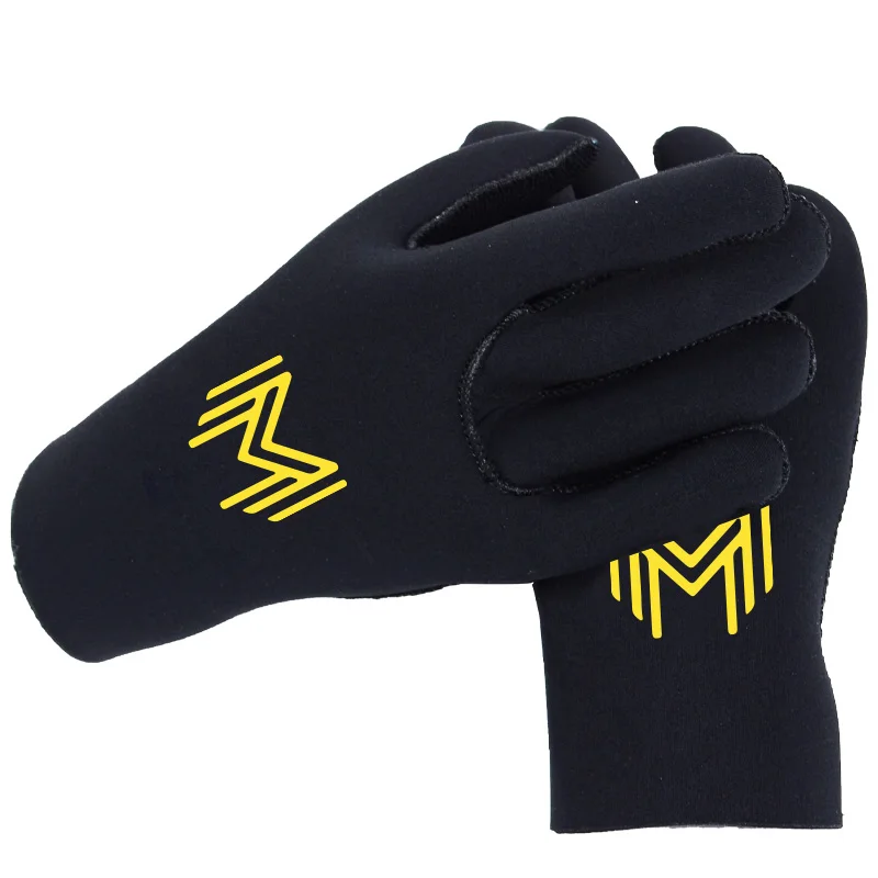  3mil swimming surf wetsuit glove SCR neoprene full finger