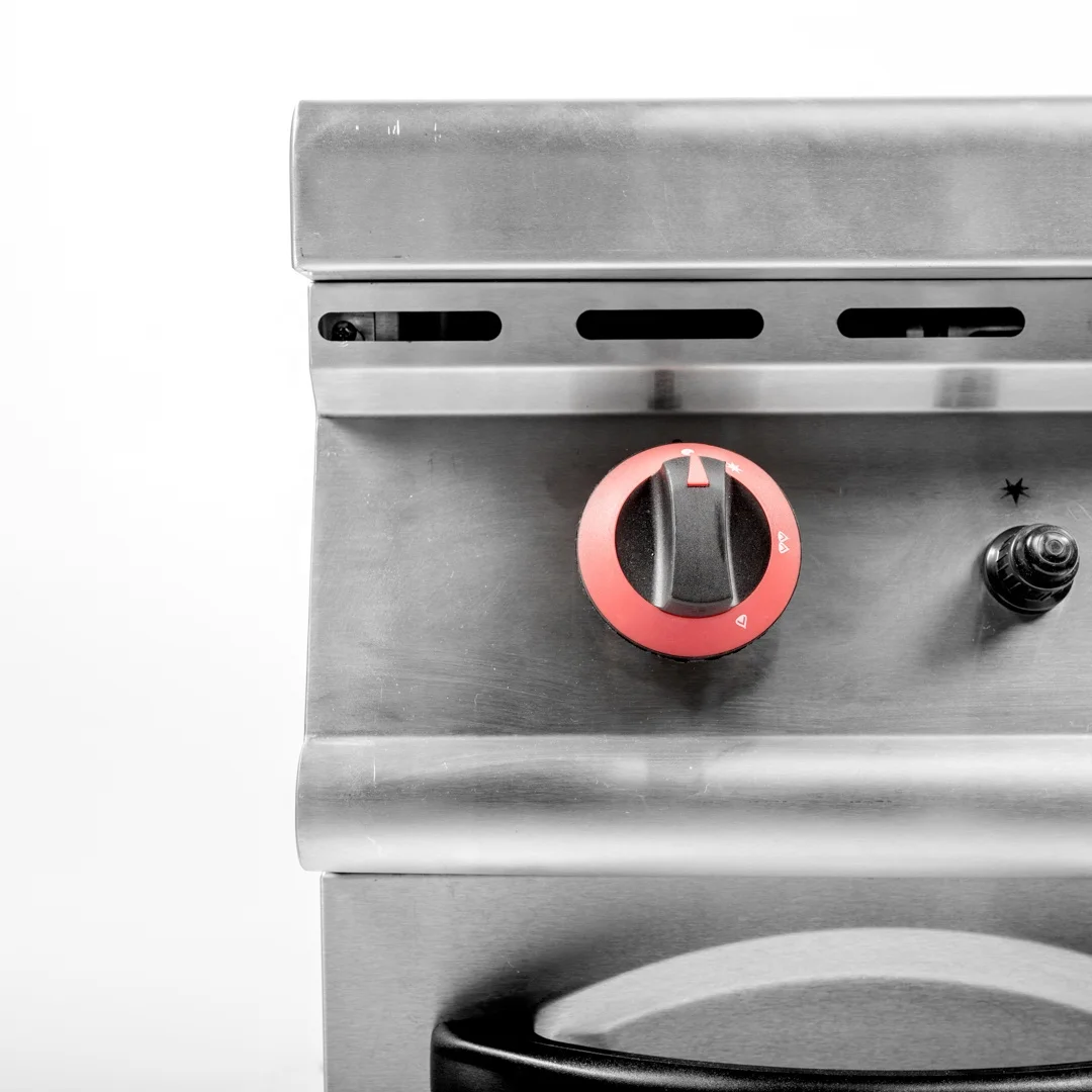 Commercial Kitchen Equipment 2 Burner Freestanding Gas Griddle Full Flat Top Grill with Cabinet