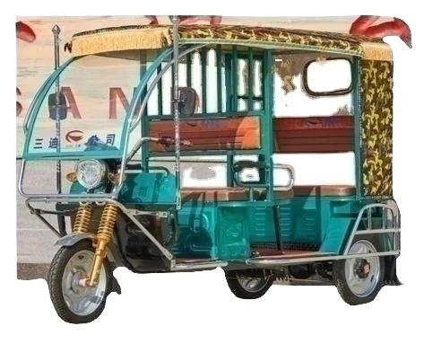Three Wheeler for Passenger High Power Engine Autorickshaw