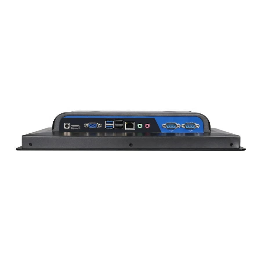 Quad Core J1900 киоск встроенный 19-дюймовый сенсорный industri панель ПК с сенсорным экраном планшетный rs232 порт