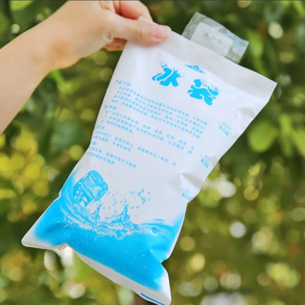 Reusable Cold Ice Bag Gel Cooler Non-toxic Therapy Pain Food Storage