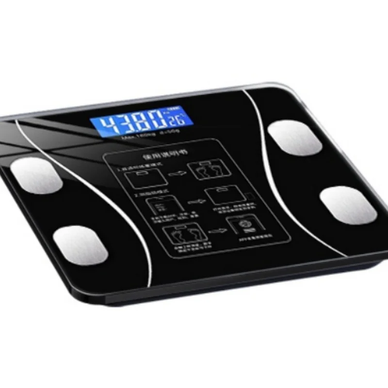 Дешевые, сделано в Китае, ультратонкие весы для жировых отложений с технологией и многофункциональным мониторингом здоровья