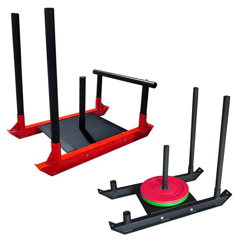 Gym Equipment Fitness Power Sled Pull And Push Speed Weight Plate Sled Trainer best sports machine commercial gym