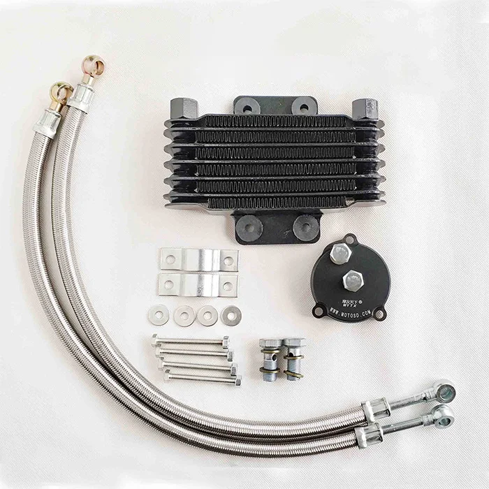 High Quality Universal  Oil cooler Motorcycle oil cooler Engine parts Stainless steel oil cooler