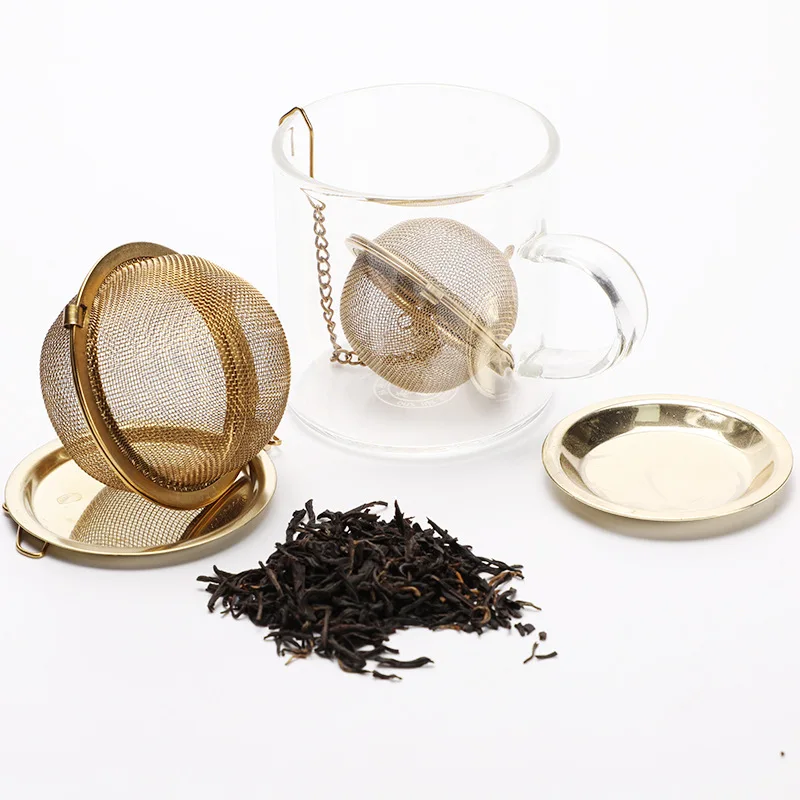 1 pc Diameter 5 7 9 cm 304 Stainless Steel Tea Infuser, Spice Tea Ball Strainer for Tea Filter Herbal Spices Seasonings