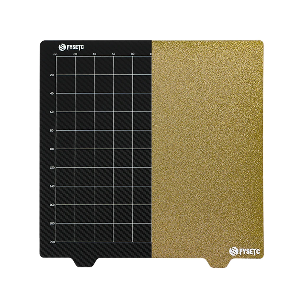 JANUS BPS-PET PLATE PET material carbon fiber texture & Textured PEI  Steel Sheet  for Ender 3/5 pro CR10 PRUSA Voron