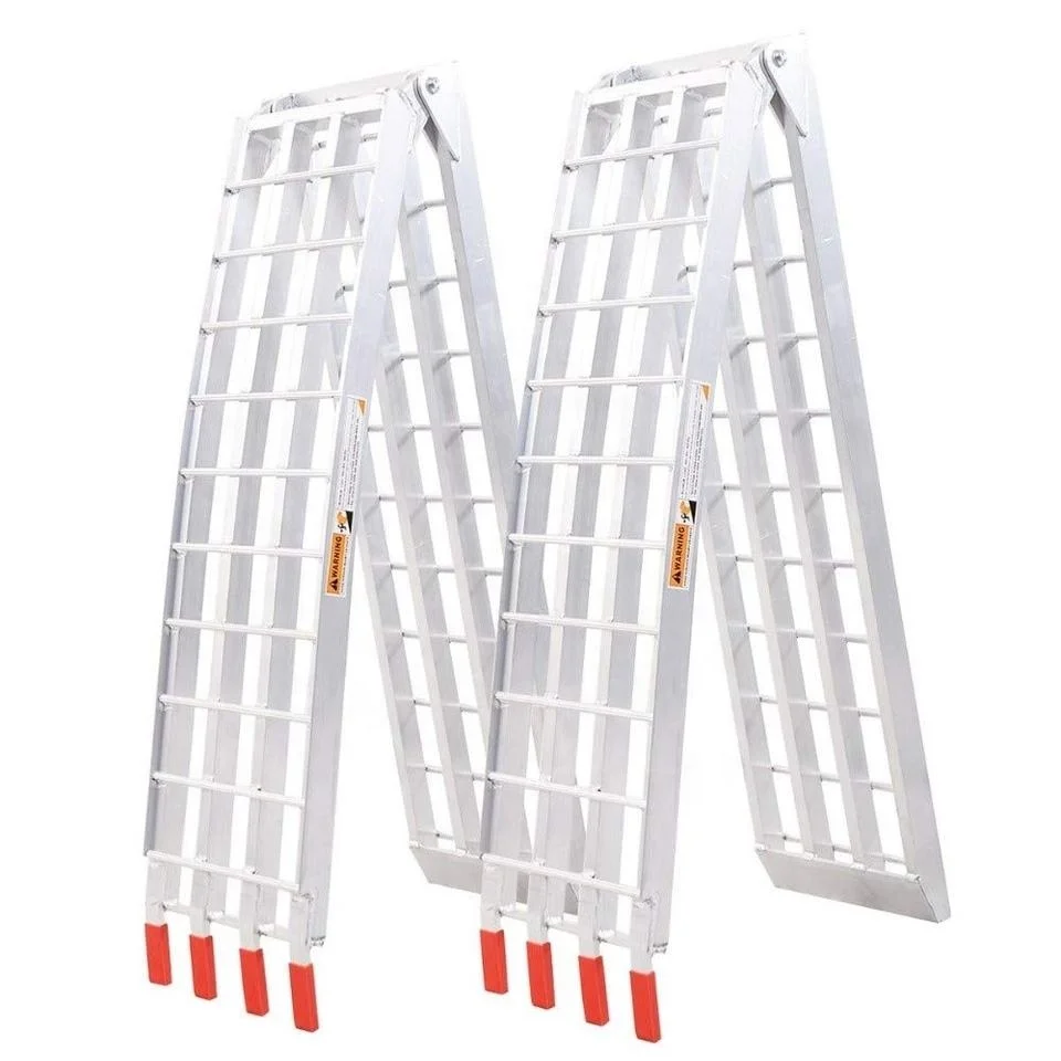 750lbs Portable Foldable Aluminium Folding Motorcycle Loading Ramp LT-R70s