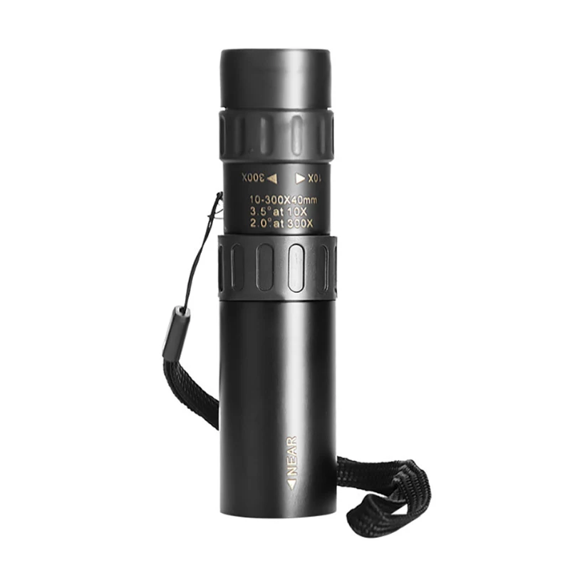 4K 10-300X40mm High Quality Telescope Monocular Super Telephoto Zoom Portable Outdoor