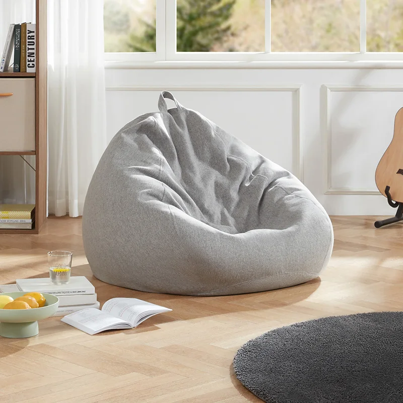 modern home furniture bean bag living room fabric lazy sills inflatable sofa chair Upholstered leisure recliner sofa