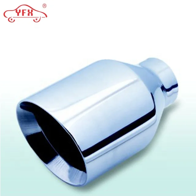 
2019 TOP SALE universal stainless steel auto rear tail pipe, muffler tip YFX1001 