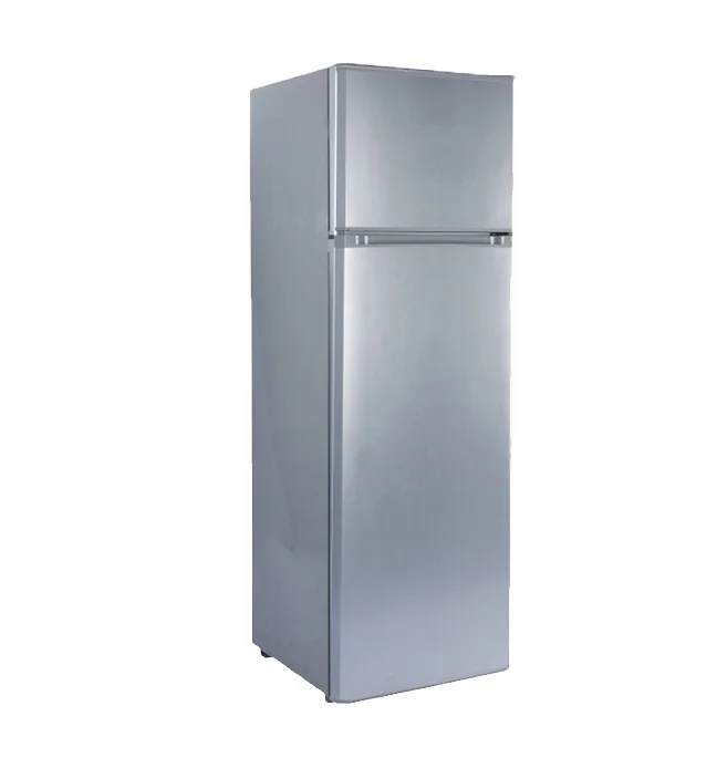 Big size double door fridge refrigerators combi refrigerator 268L Solar Fridge