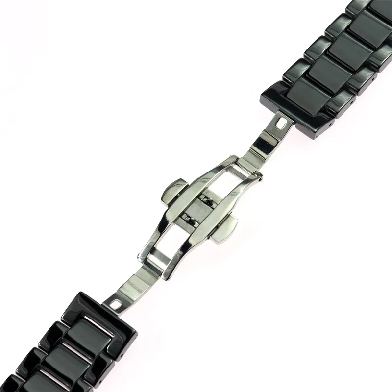 Ceramic watch band for smart watch samsung galaxy Strap For Huawei GT 3 /Amazfit GTR/GTS/Bip/Xiaomi Color 2/Samsung Watch Band