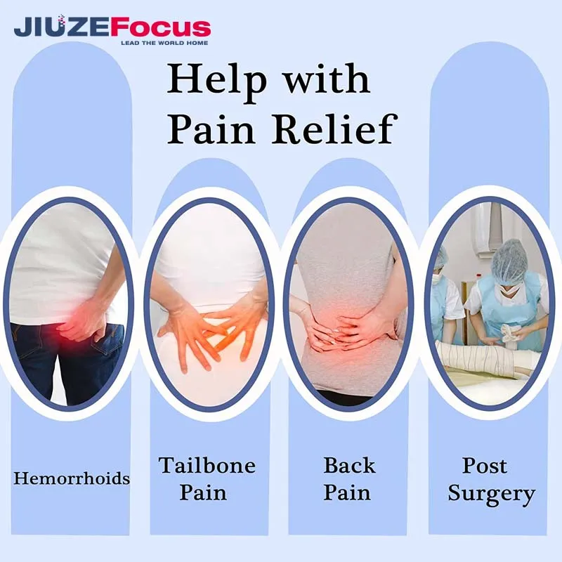 Donut Pillow for Tailbone Pain Relief Seat Cushion, Orthopedic Hemorrhoid Pillow, Postpartum Pregnancy Pressure Ulcer Pillow Sit