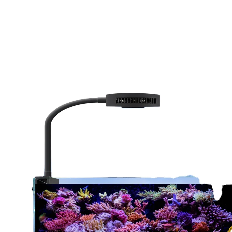 Aqua knight V2 3 channels manual dimmable timer 36W reef light with flexible arm