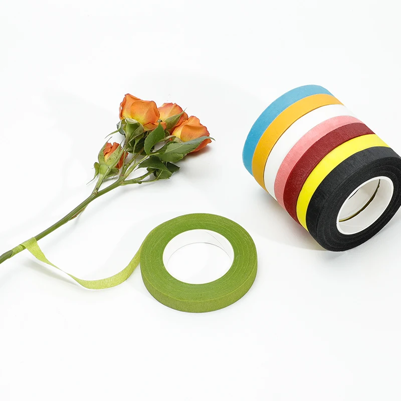 Colorful Bundle Self Adhesive Floral Tape Flower Decoration Tape
