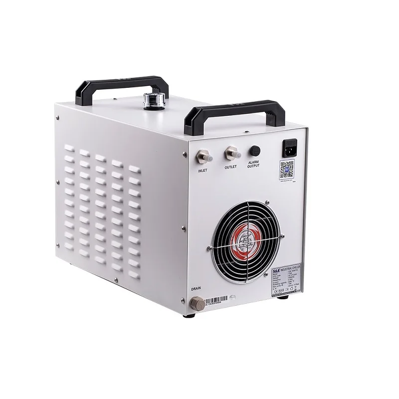 
 Промышленный водяной охладитель CW3000 для CO2 лазерной гравировальной машины, охлаждающая лазерная трубка для 110 В/220 В  