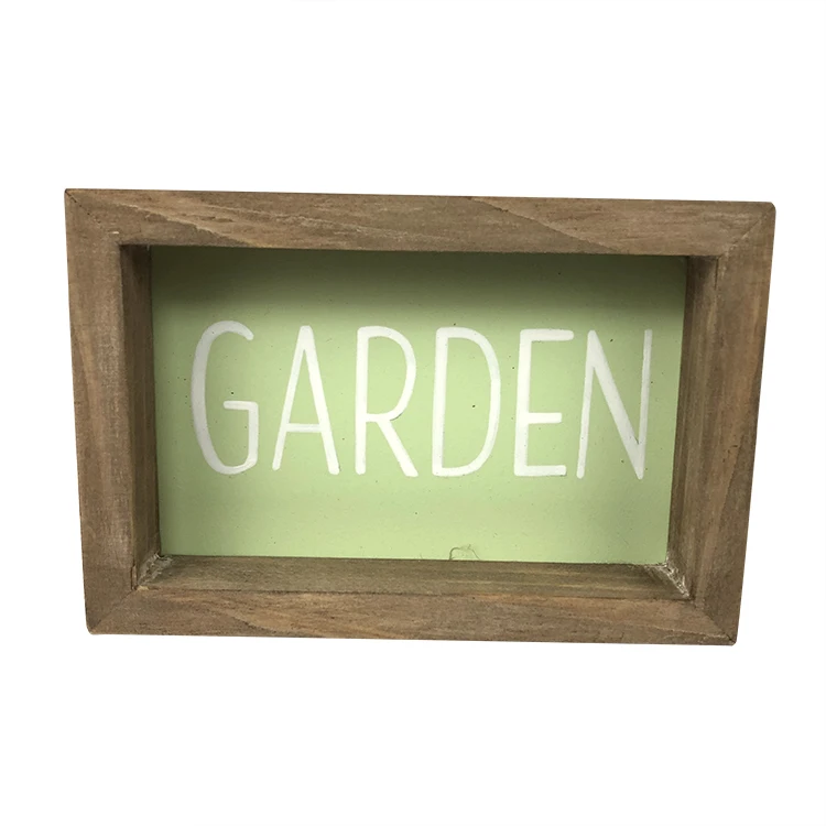 Wood Decorations Custom Garden Style Cheap Wholesale Home Decor Accessories Table Ornament Wood Decor