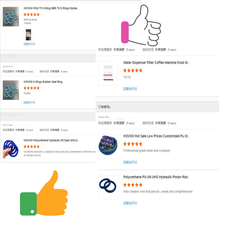 OEM brand Hydraulic Cylinder Seal Kit Pump Wiper Rod Piston Dust Cylinder Hydraulic Oil Seal Kit Standard with O Ring Gaskets