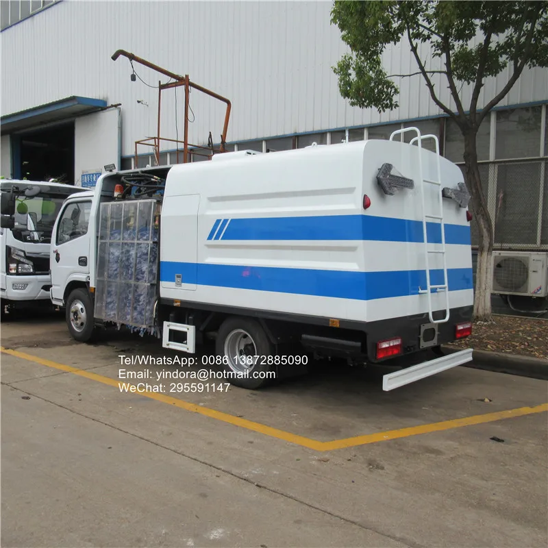 Новая небольшая дорожная мойка dongfeng переносное ограждение очиститель ограждения грузовик