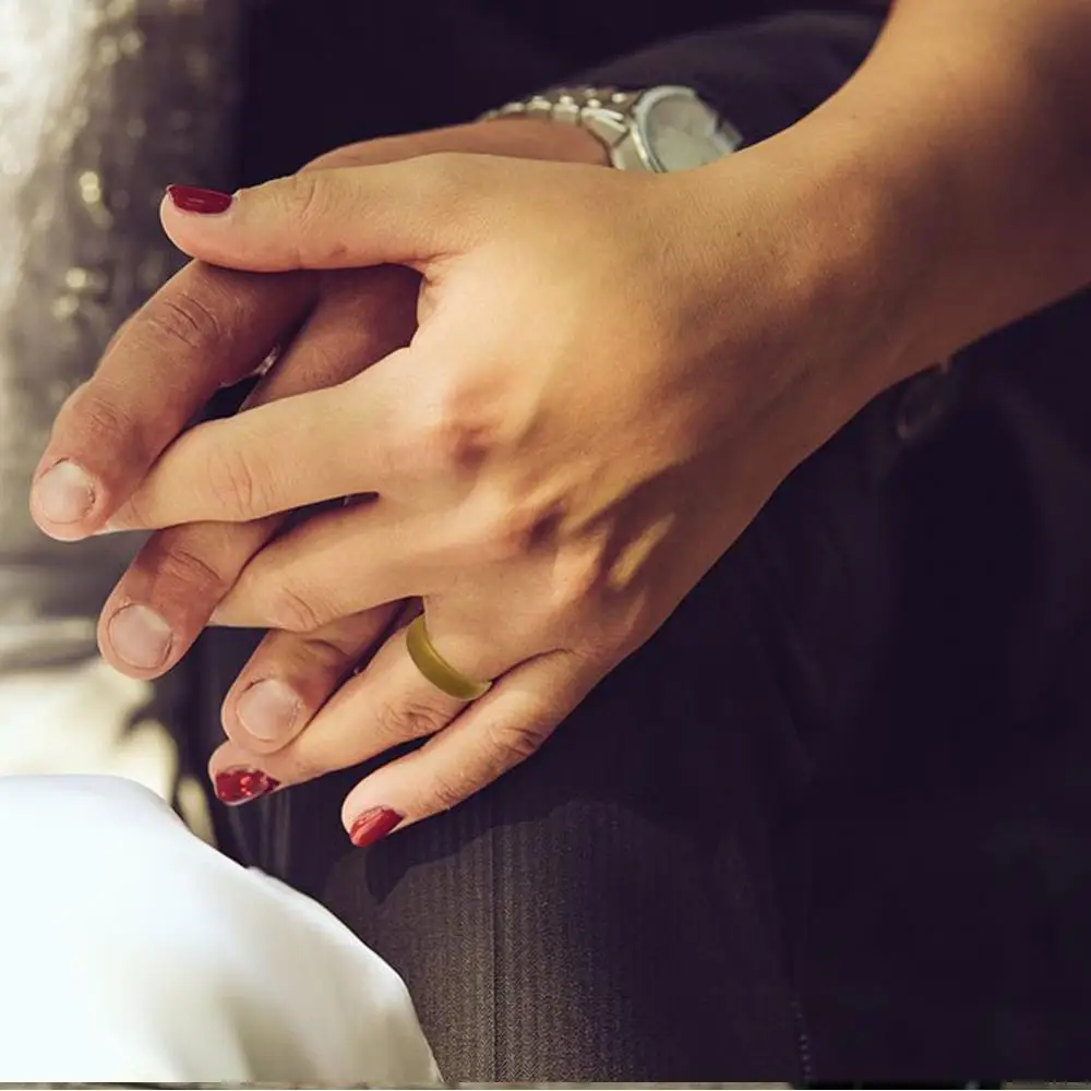 Geedyn Silicone wedding Ring for female
