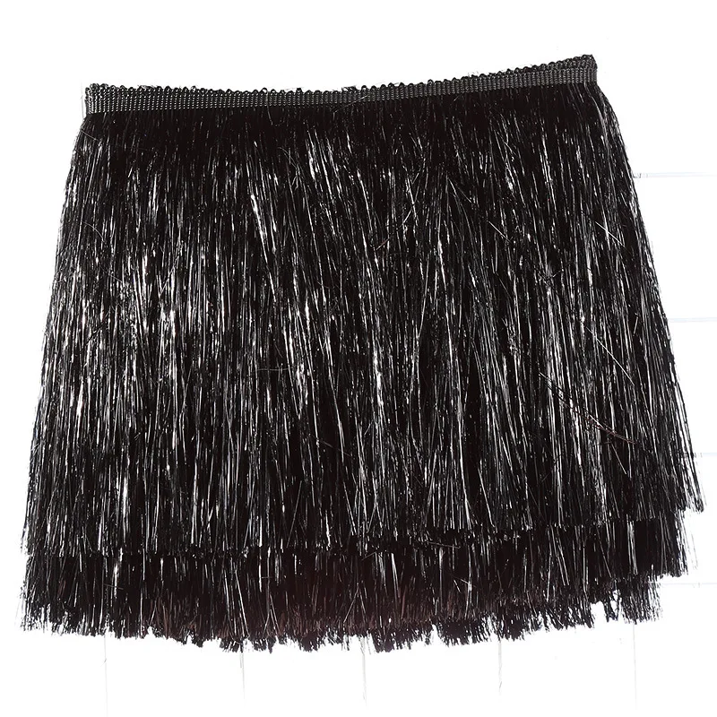 20CM  encryption metal  fringe trim  for womens  dress  Garment accessories