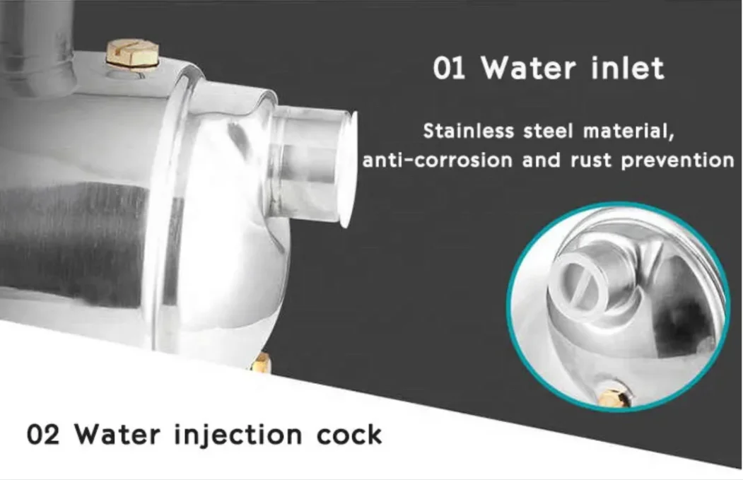 1inch Stainless Steel domestic pump 0.37kw/0.55kw/0.75kw High Pressure Water Jet Pump