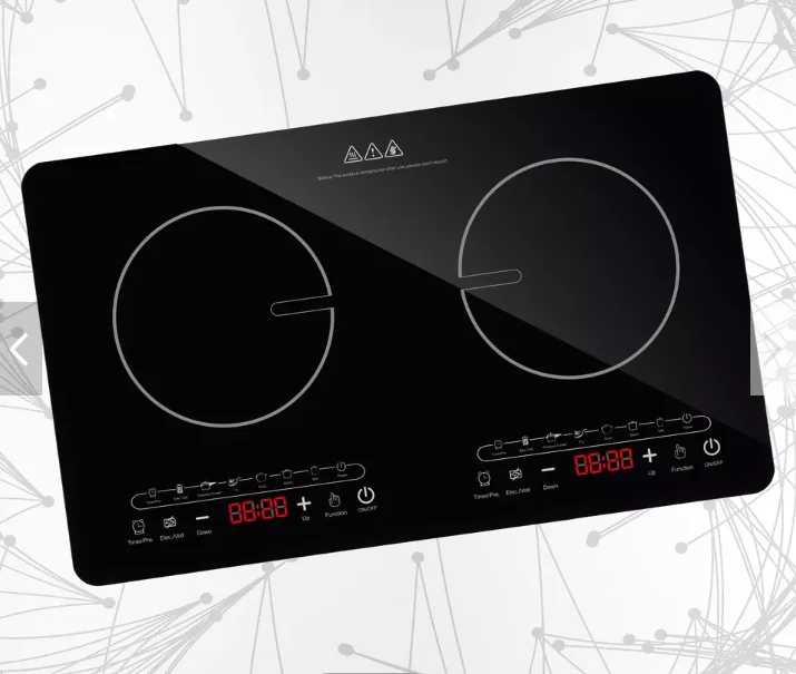 Ceramic Glass Tempered Glass induction Cooker Stove 2 Burner Built In Gas Cooktop For Kitchen Cooking