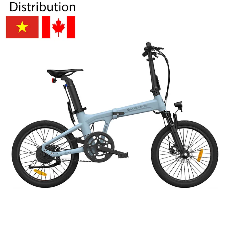 Vietnam CA Warehouse ADO A20 Lite 250W Electric Bike Folding Hybrid City Road Bike ebike Electric Bicycle foldable e Bike