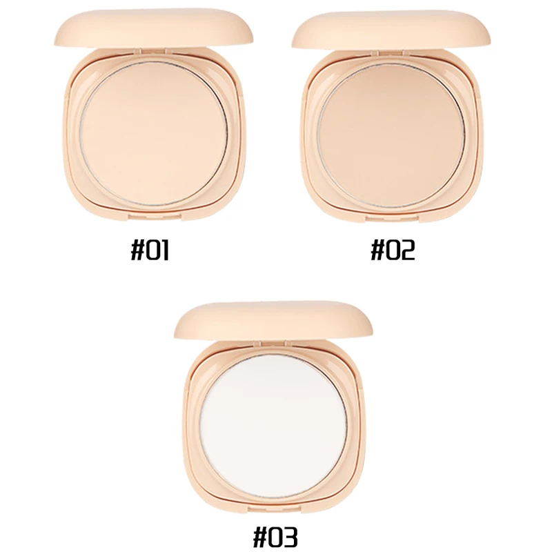 Romantic Bird Luxury 3 Colors Baking Powder Matte Compact pressed powder Setting Face Powder Waterproof Full Coverage Foundation