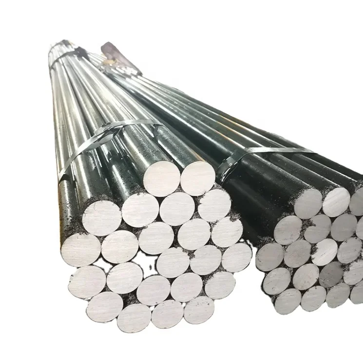 China Supplier 6-600mm C45 1045 4140 Carbon Steel Rod Steel Bar Chrome Plated Mild Steel Round Bar