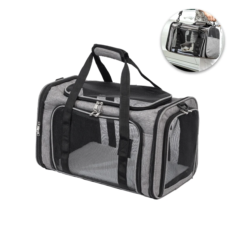 Hot Sale Pet Carrier Bag Airline Approved Small Dog Carrier Soft Sided Collapsible Portable Travel Dog Carrier