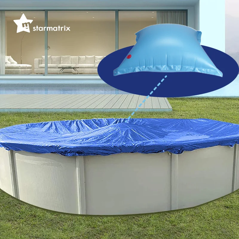 Starmatrix waterproof pool pillow winter pool cushion air pillow for above ground swimming pool