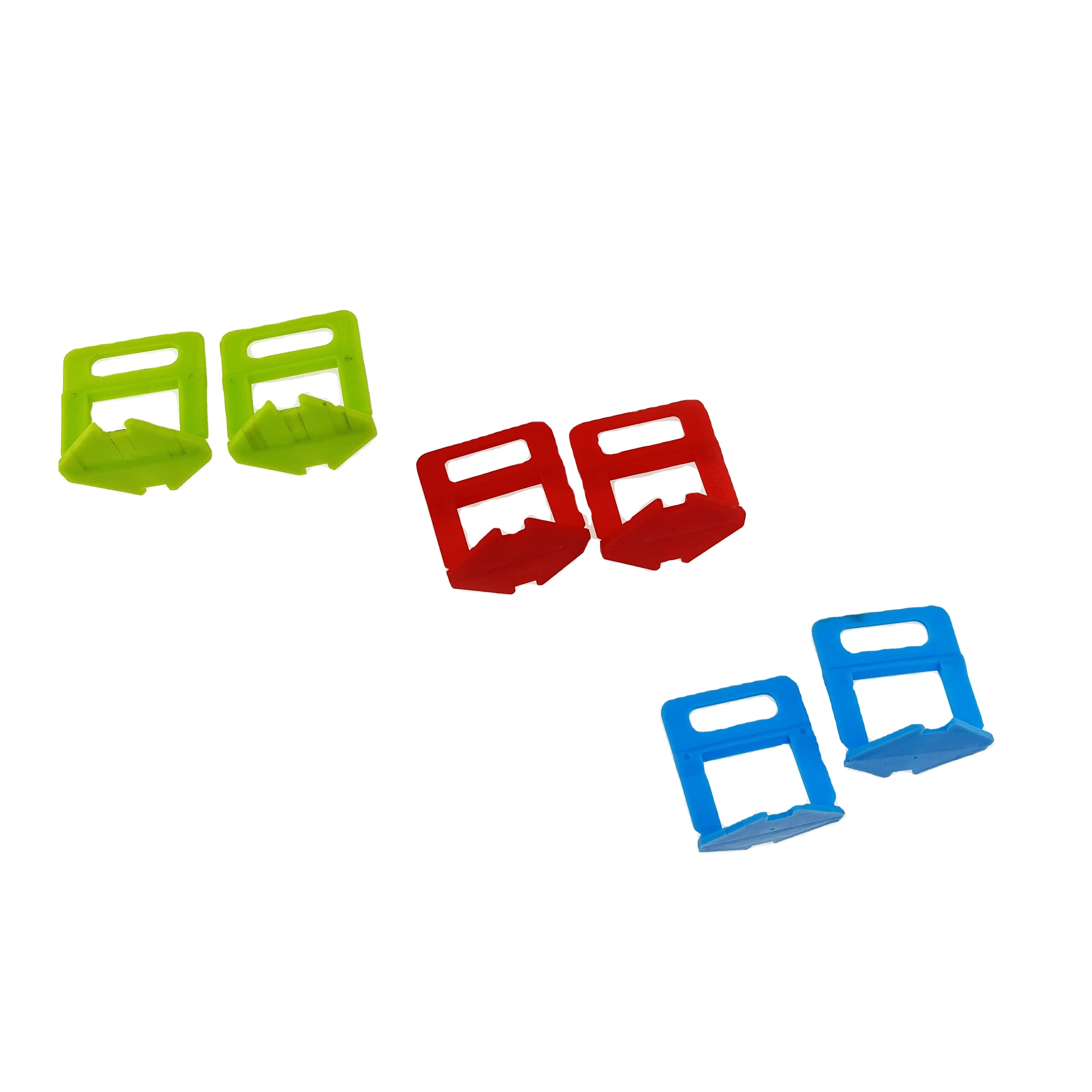 Цветные и перфорированные зажимы для выравнивания плитки система на клиньях