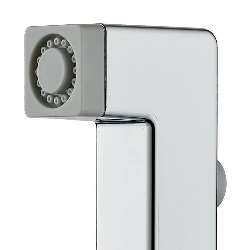 Hot and Cold Mixing Water Valve Wall Mounted Toilet Spray Gun Bidet Diaper Pressurized Sprayer Shattaf