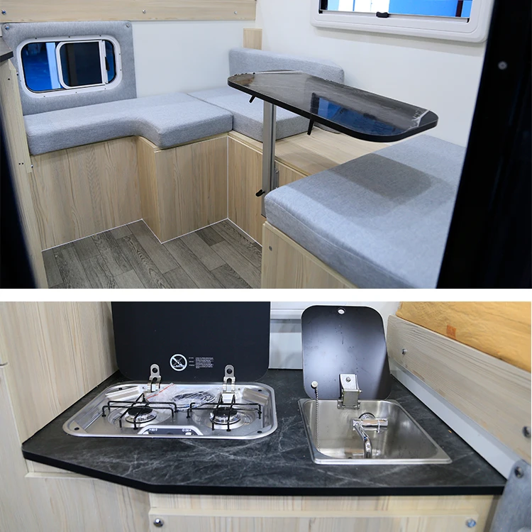 EcoCampor Four-Season Off-Road Truck Camper Lightweight Short Bed Travel Trailers Direct Factory