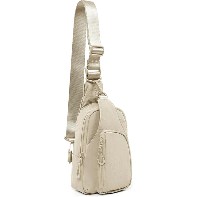 New Arrival Daily Sling Bag with Adjustable Straps Crossbody Chest Bag Lightweight Small Backpack for Casual Traveling Hiking