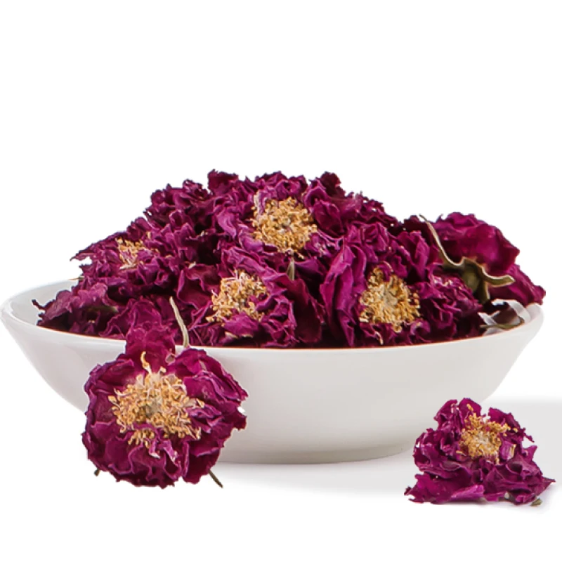 Roseland Rose Crown Tea Organic Dry Roses Sulfur Free Smoked with Hand Gift Big Flowers Soaked in Water Health Tea Box
