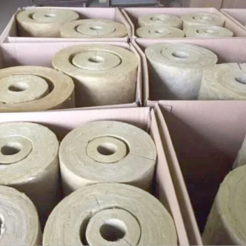 Good Acoustic Fireproof Insulation Material Wire Mesh Rock Mineral Wool Blanket for Roofing Thermal Home Insulation