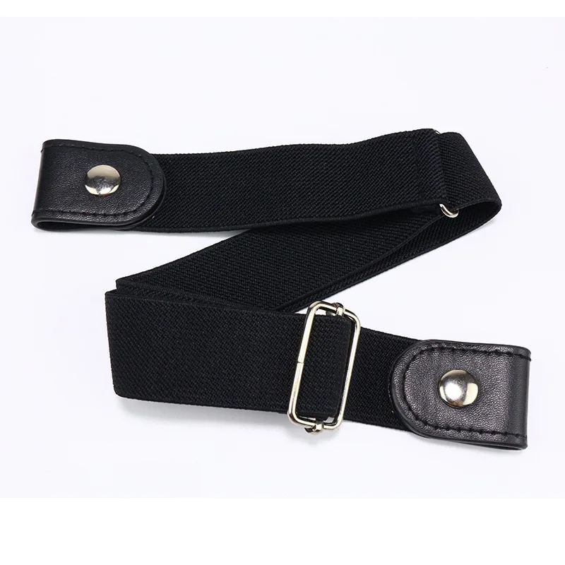 No Buckle Elastic Stretch Belts for Men and Women, Comfortable Invisible Belts for Jeans Pants