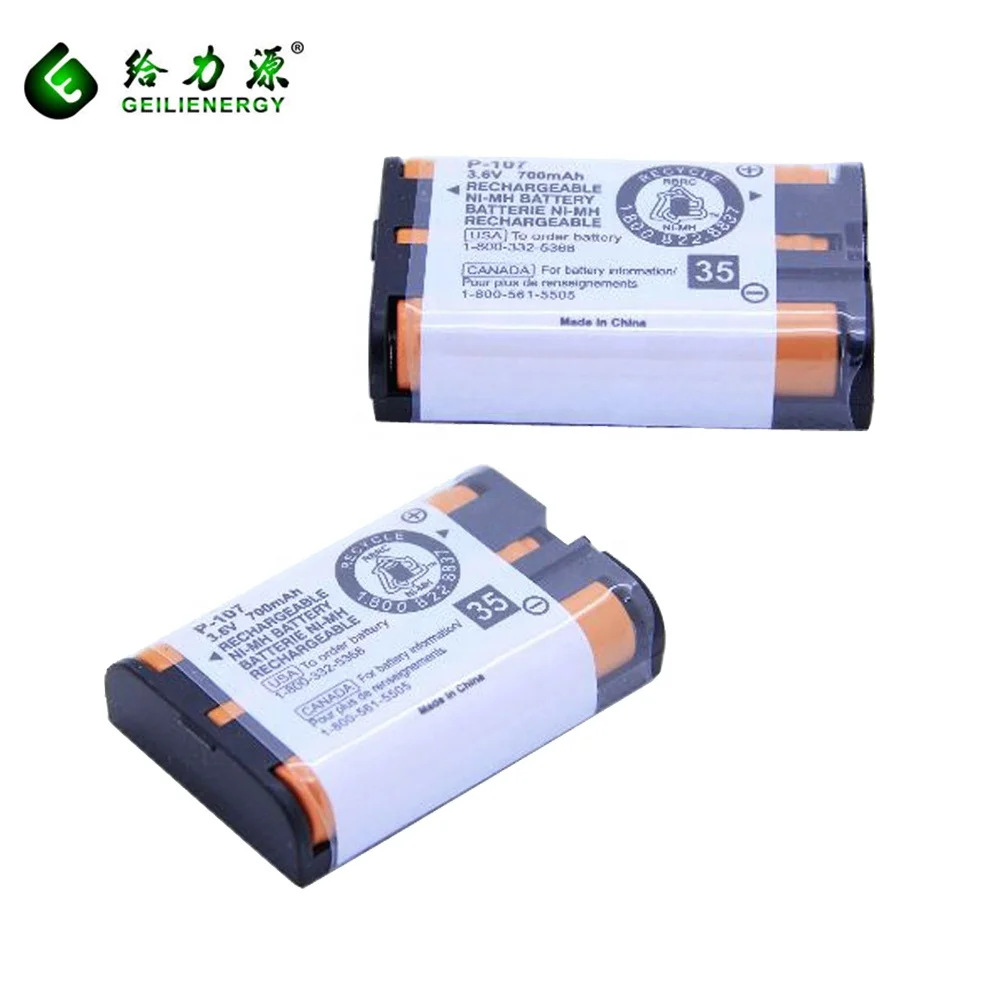 AAA NiMh 700mAh 3.6V Cordless Phone Battery For