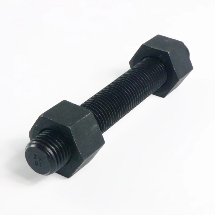 JM Brand B7 2H Unc Threaded Stud Bolt M39 and Nuts